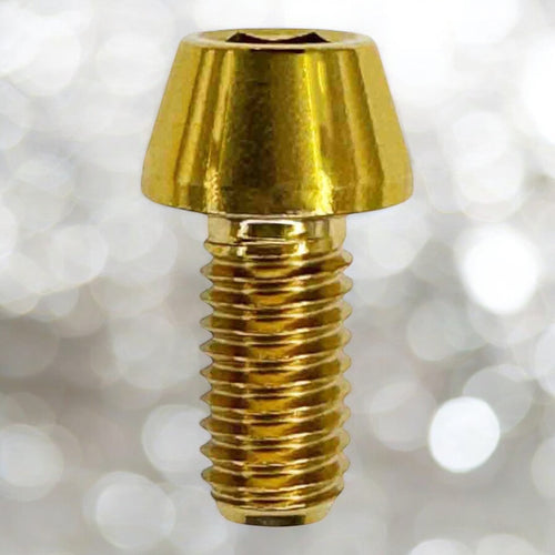 RideARK Titanium Tapered Head Bolts: The Ultimate Aesthetic Upgrade for Your Bike Stem