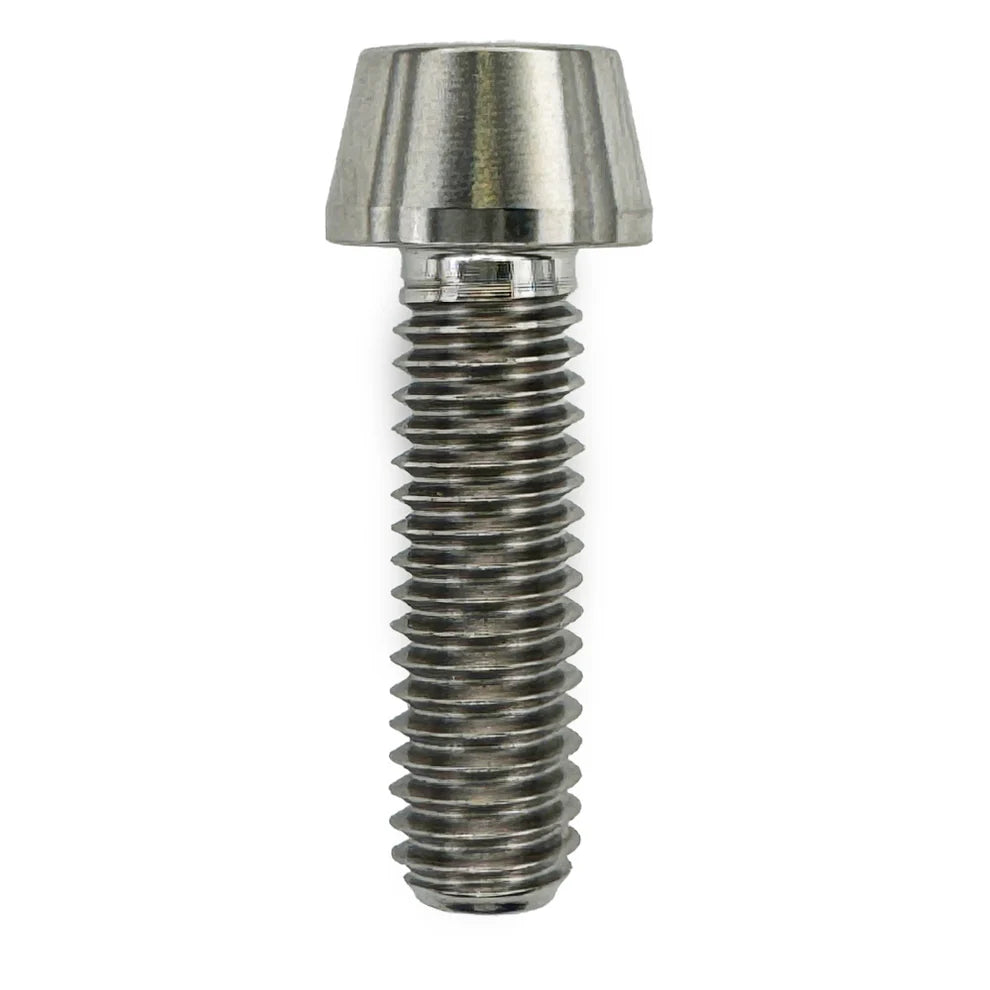M8 x 20mm Tapered Head Titanium