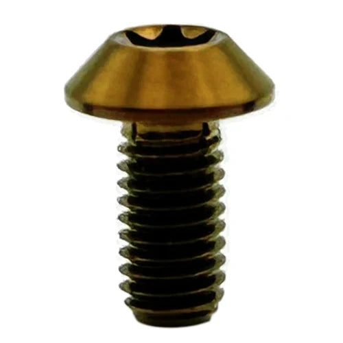 Bottle Cage Bolts Low Profile Titanium